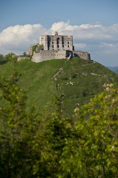 The fort Diamante, one of the most important fortification that protect the hills of Genova.