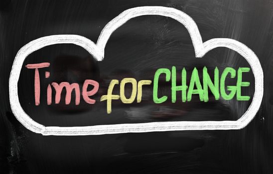 Time for Change concept