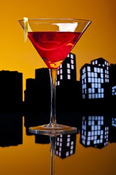A cosmopolitan cocktail, or short cosmo, is a made with vodka, triple sec, cranberry juice, and freshly squeezed lime juice or sweetened lime juice.