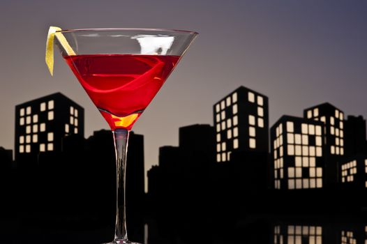 A cosmopolitan cocktail, or short cosmo, is a made with vodka, triple sec, cranberry juice, and freshly squeezed lime juice or sweetened lime juice.