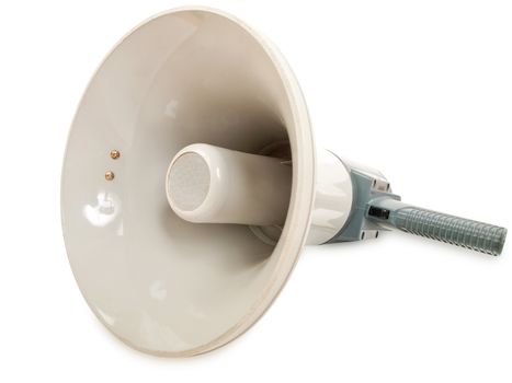 megaphone isolated on white background