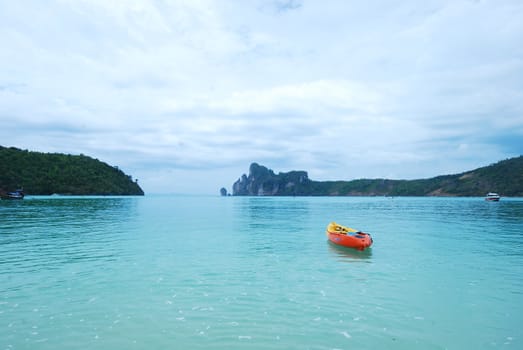pp island, the popular beach in Thailand