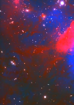 Small part of an infinite star field of space in the Universe.