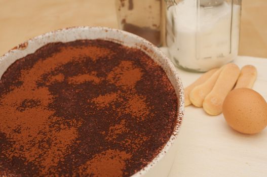 Homemade Tiramisu - Ingredients for Baking 