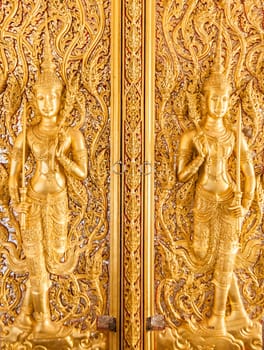 Deva Thai style, Thasung Temple, Uthaithani Province, Thailand