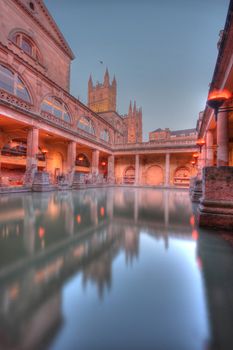 Roman baths at Avon England