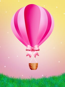 hot air balloon for girl