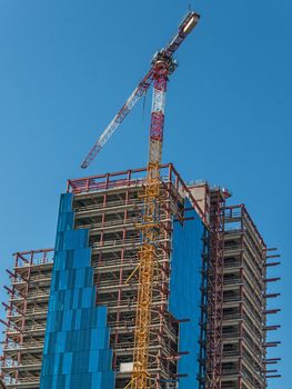 building in Genoa, close to the port