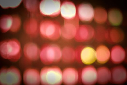 Abstract red bokeh background