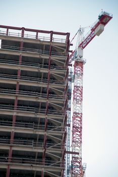 building in Genoa, close to the port