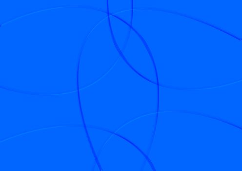 simple abstract background of blue ellipse lines