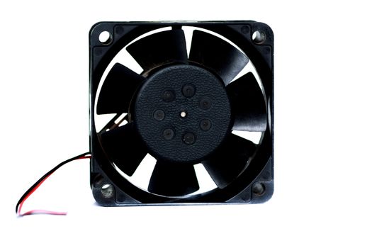 Computer fan. Isolated render on a white background