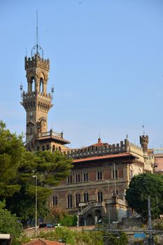 The castle Mackenzie of Genoa is a manor located in the residential district of Castelletto