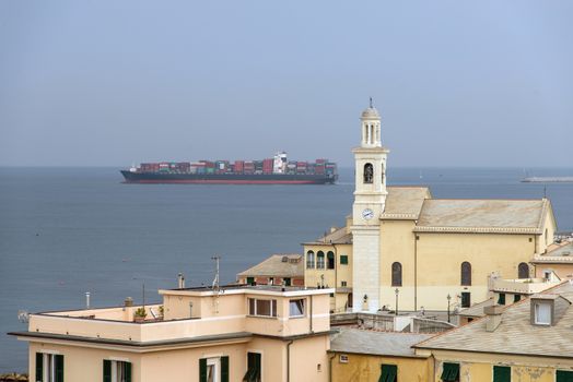 The church of St. Anthony is a religious building in the Genoese quarter of Boccadasse