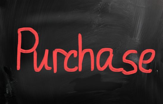 Advertising Concept Handwritten With Chalk On a Blackboard