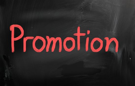 Advertising Concept Handwritten With Chalk On a Blackboard