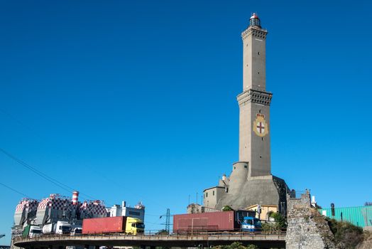 symbol of Genoa, Italy.