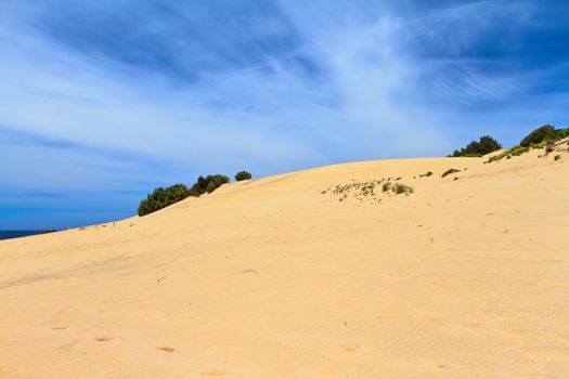 Piscinas dune in Costa Verde, southwest Sardinia, Italy