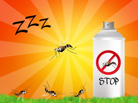 mosquito spray