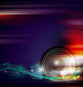 Music background design