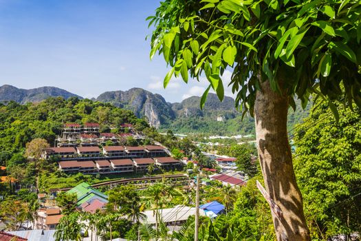 Beautiful view of Phi Phi island from viewpoint