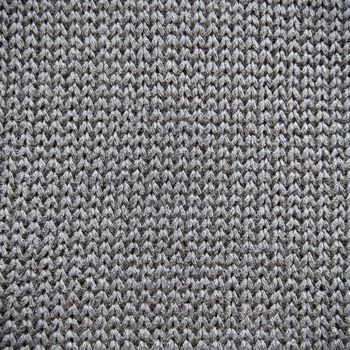 Black Knit Fabric Texture Background