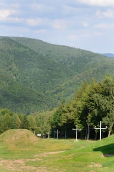 ski resort in the  summer