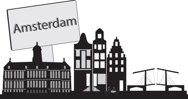 amsterdam skyline