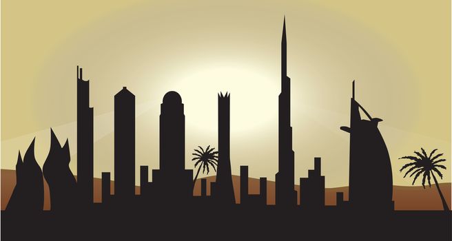 Dubai skyline