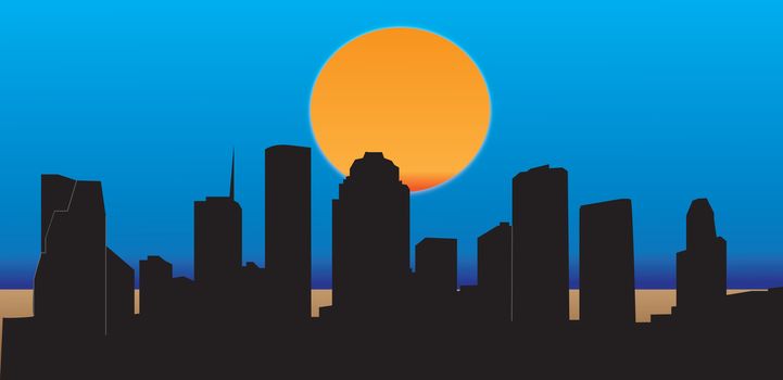 houston skyline
