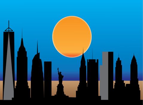 new york skyline