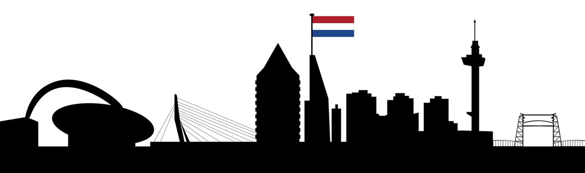 rotterdam skyline