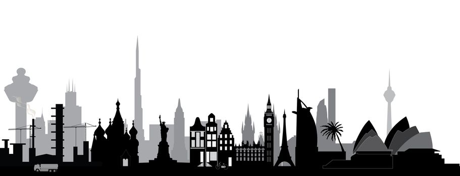world skyline