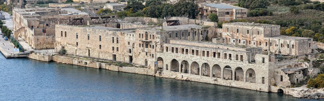 The Lazaretto on Manoel Island in Malta.  Built in 1726, and famous for hosting Lord Byron in 1811, as well as Sir Walter Scott in 1831.