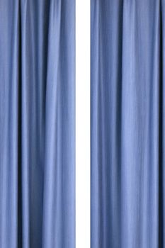 A close up conceptual shot of hanging curtains