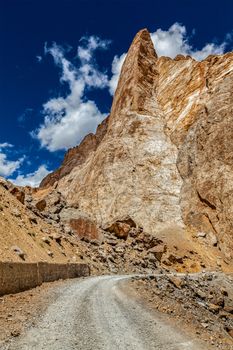 Manali-Leh road to Ladakh in Indian Himalayas. Ladakh, India