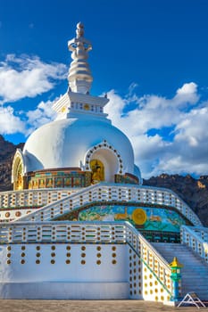 Shanti Stupa, Leh, Ladakh, India