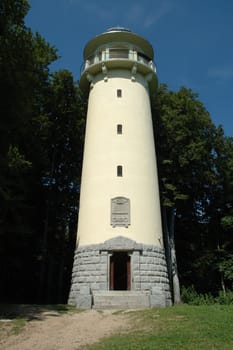 Viewpoint in Jelenia Gora city in Poland