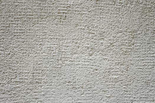 White decorative covering of the exterior house wall close up