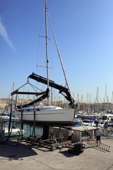 Boat yard