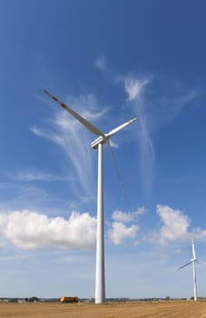 Windmills for renewable electric energy production