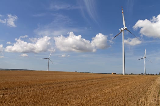 Windmills for renewable electric energy production