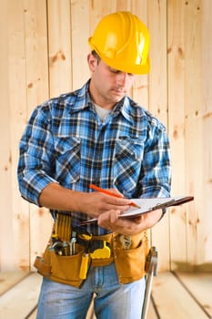 worker write on clipboard