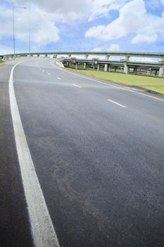 asphalt road land bridge infra structure government public service
