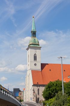 St. Martin's Catholic temple in Bratislava, Slovakia