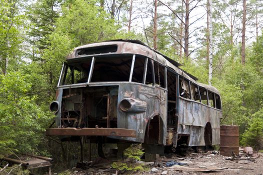 Car Dump in Kirkoe Mosse, Sweden