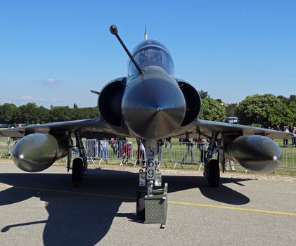 mirage 2000N at an airshow in france