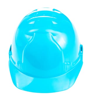 blue  helmet isolated