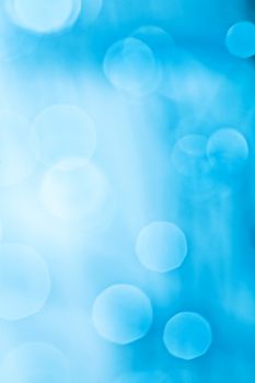 blue bokeh