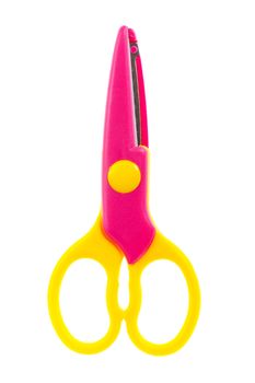 colored isolated scissors